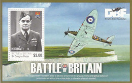 2010 Kiribati Battle Of Britain RAF Spitfiremilitary Aviation Souvenir Sheet MNH - Kiribati (1979-...)