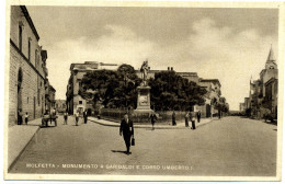 F.509  MOLFETTA - Bari - Monumento A Garibaldi E Corso Umberto I - Molfetta