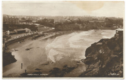 Towan Beach Newquay Real Photo - M A Goldsworthy - Newquay