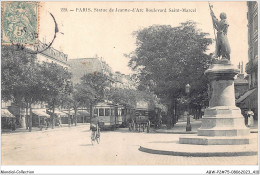 ABWP2-75-0180 - PARIS - Statue De Jeanne-d'arc - Boulevard Saint-marcel - Standbeelden