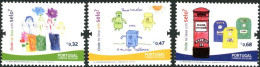 PORTUGAL 2009 - Courrier Scolaire - 3 V. - Unused Stamps