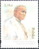 POLOGNE 2007 -Pape Jean Paul II -1 V. - Unused Stamps