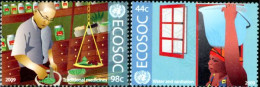 O.N.U. New York 2009 - ECOSOC - Conseil Economique Et Social - 2 V. - Unused Stamps