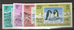 1979 MNH British Antactic Territory, Mi 74-77 Postfris** - Nuevos