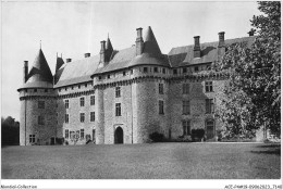 ACEP4-19-0306 - POMPADOUR - Château - Façade Principale - Arnac Pompadour