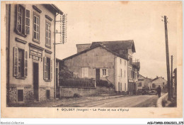 ACGP3-88-0188 - GOLBEY - La Poste Et Rue D'EPINAL - Golbey