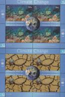 O.N.U. New York 2008 - Changement De Climat - 2 BF - Protección Del Medio Ambiente Y Del Clima