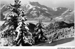 ACH-P2-SUISSE-0129 - LEYSIN A- La ValleE Du Rhone Et Les Dents Du Midi - Leysin