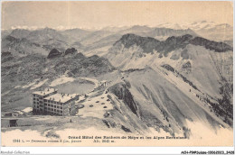 ACH-P9-SUISSE- 0708 - Grand Hotel Des Rochers De Naye Et Les Alpes Bernoises - Autres & Non Classés