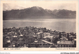 ACH-P4-SUISSE- 0339 - Lac LEMAN - Panorama Pris De MONTREUX - Autres & Non Classés