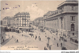 ACIP1-SUISSE-0021 - GENEVE - HOTEL DES POSTES ET RUE DU MONT-BLANC - Genève