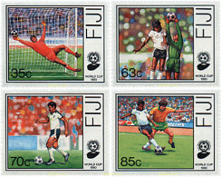 727348 HINGED FIJI 1989 COPA DEL MUNDO DE FUTBOL. ITALIA-90 - Fiji (1970-...)