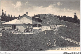 ACIP5-SUISSE-0357 - CHALET ET SOMMET DE LA DENT DE VAULION - Vaulion