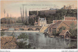 ACMP9-72-0723 - FRESNAY-SUR-SARTHE - Les Remparts Et Le Pont  - La Fresnaye Sur Chédouet