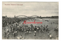Strandbad Düsseldorf Nordrhein-Westfalen  Deutschland 1918 Legerposterij Postes Militaires Belgie Belgique - Düsseldorf