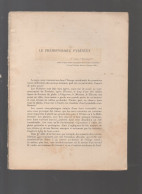 émile Carthailac : Le Préhistorique  Pyrénéen   (M6441) - Arqueología