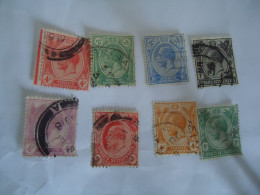 STRAITS SETTLEMENTS 8  USED STAMPS  KINGS - Straits Settlements