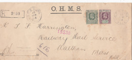 Fiji Islands Cover 1908 - Fiji (1970-...)