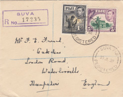 Fiji Islands R Cover 1939 - Fiji (1970-...)