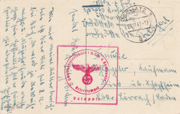 Deutsches Reich Postkarte 1942 - Covers & Documents