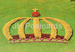 Gripsholms Slott Fran Mariefred - Kungakronan I Slottsparken - Royal Crown - Park - Castle - 51-3 - Sweden - Unused - Suède