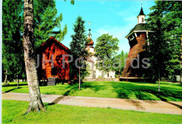 Leksands Kyrka Och Klockstapeln - Leksand - Dalarna - Bell Tower - Church - 1 - D-16-58 - Sweden - Unused - Suède