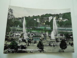 Cartolina Viaggiata "TORINO Valentino Pittoresco E Collina"  1955 - Parks & Gardens