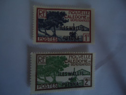 WALLIS AND FUTUNA  OVERPRINT 2  STAMPS  MLN - Sonstige & Ohne Zuordnung