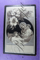 Flore DELECOURT Ormeignies 1832 -Ath 1894 - Esquela