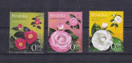 CROATIA 2024,FLORA,PLANTS,CAMELLIAS,MNH - Kroatië