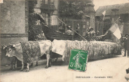 Préfailles * La Cavalcade En 1907 * Char Défilé Fête Mi Carême Cavalcade - Préfailles