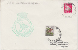 New Zealand HMNZS Pukaki Ca Auckland Naval Post 1 MARCH 1965 (SR200) - Antarctische Expedities