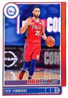 17 Ben Simmons - Philadelphia 76ers - Carte Panini NBA Hoops Base Cards 2021-22 - Otros & Sin Clasificación