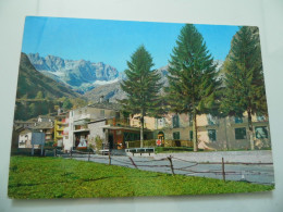 Cartolina Viaggiata "FORNO ALPI GRAIE  Albergo Alpi Con Sfondo Ghiacciai" 1971 - Hotels & Restaurants