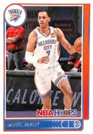 23 Darius Bazley - Oklahoma City Thunder - Carte Panini NBA Hoops Base Cards 2021-22 - Sonstige & Ohne Zuordnung
