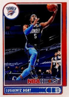 33 Luguentz Dort - Oklahoma City Thunder - Carte Panini NBA Hoops Base Cards 2021-22 - Other & Unclassified