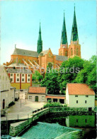 Uppsala - Domkyrkan Fran Kvarnfallet - Cathedral - 796 - Sweden - Used - Schweden