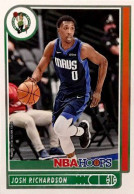 92 Josh Richardson - Boston Celtics - Carte Panini NBA Hoops Base Cards 2021-22 - Otros & Sin Clasificación