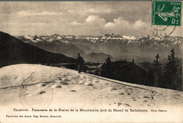 N43 - 38 - Panorama De La Chaine De La Moucherolle, Pris Du Massif De Belledonne - Isère - Autres & Non Classés