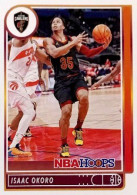 105 Isaac Okoro - Cleveland Cavaliers - Carte Panini NBA Hoops Base Cards 2021-22 - Autres & Non Classés