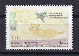 BOSNIA AND HERZEGOVINA  2023,POST SARAJEVO,PERSONS WITH CEREBRAL PALSY,MEDICINE,CAT,MNH - Médecine