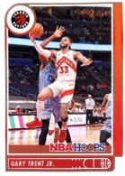 109 Gary Trent Jr. - Toronto Raptors - Carte Panini NBA Hoops Base Cards 2021-22 - Other & Unclassified