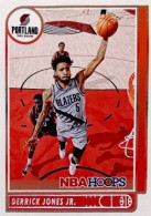 131 Derrick Jones Jr. - Portland Trail Blazers - Carte Panini NBA Hoops Base Cards 2021-22 - Autres & Non Classés