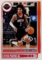 154 Kevin Porter Jr. - Houston Rockets - Carte Panini NBA Hoops Base Cards 2021-22 - Other & Unclassified