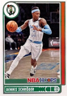 156 Dennis Schroder - Boston Celtics - Carte Panini NBA Hoops Base Cards 2021-22 - Autres & Non Classés