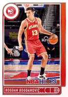 168 Bogdan Bogdanovic - Atlanta Hawks - Carte Panini NBA Hoops Base Cards 2021-22 - Other & Unclassified