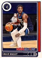 181 Malik Beasley - Minnesota Timberwolves - Carte Panini NBA Hoops Base Cards 2021-22 - Autres & Non Classés