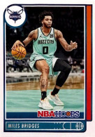 190 Miles Bridges - Charlotte Hornets - Carte Panini NBA Hoops Base Cards 2021-22 - Other & Unclassified