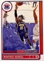 196 Montrezl Harrell - Washington Wizards - Carte Panini NBA Hoops Base Cards 2021-22 - Andere & Zonder Classificatie