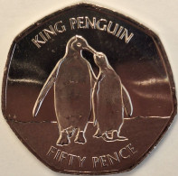 Falkland Islands - 50 Pence 2021AA, King Penguin, UC# 121 (#3866) - Falkland